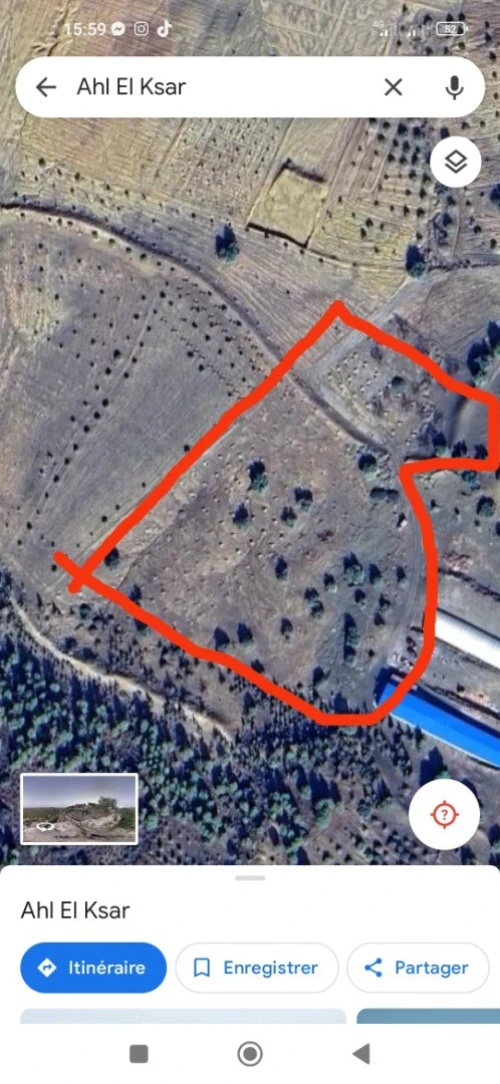 Vente Terrain Agricole Bouira Ahl el ksar