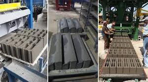 Ligne de production de parpaing, Ourdis, paves...