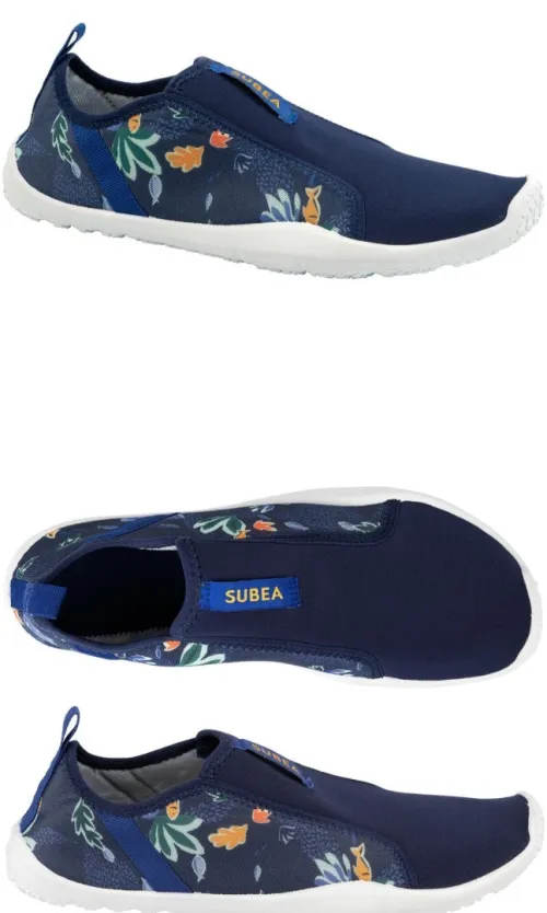 Chaussures Aquatiques pour adulte - Aquashoes Décathlon 120 -  حذاء مائي للشواطئ الرملية و الصخرية