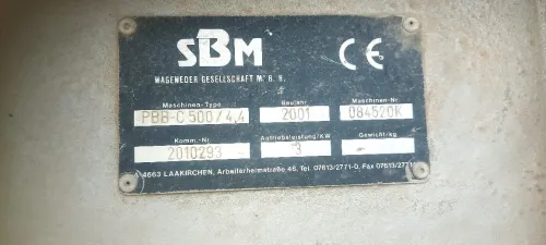 SBG Concasseur 2001