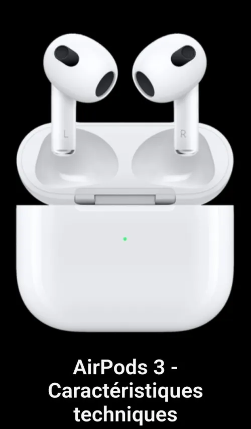 Airpods 3 chargé sans fil magsafe Original 