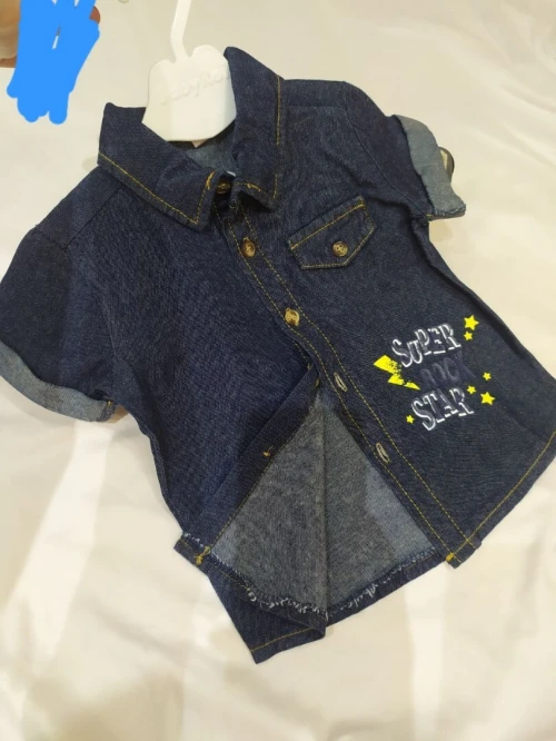 Chemise jeans