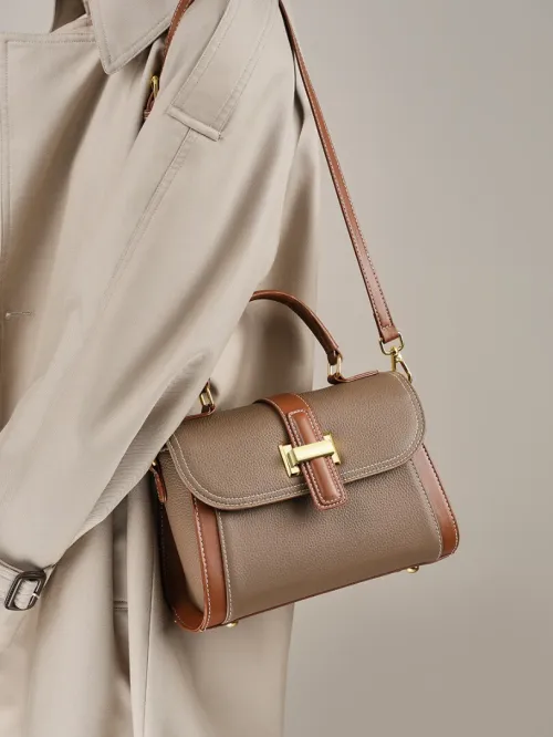Sac en cuir de première couche qualité supérieure élégant tendance sac à main sac banane luxe discret polyvalent véritable cuir pour femme