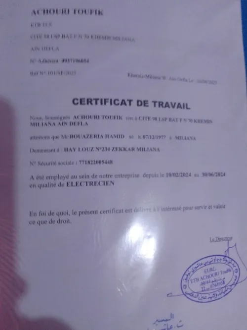 Électricien bâtiment et travaux publics