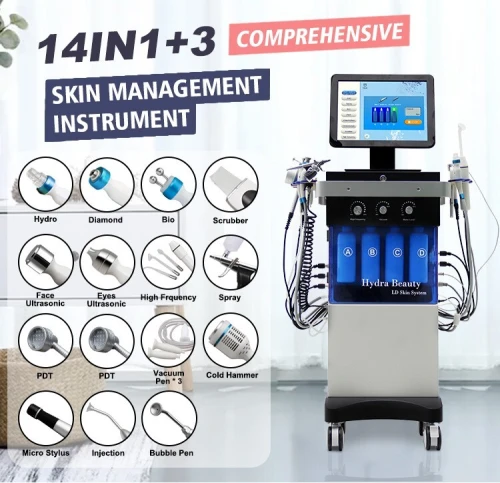 Machine hydrafacial 14 en 1