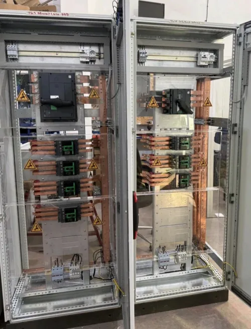 Montage et câblage armoires électriques ( TGBT , automatisme, distribution, pompage , démarreur progressif, variateur de vitesse ..)