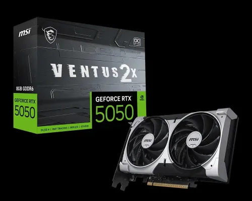 CARTE GRAPHIQUE MSI RTX5050 8G VENTUS 2X OC