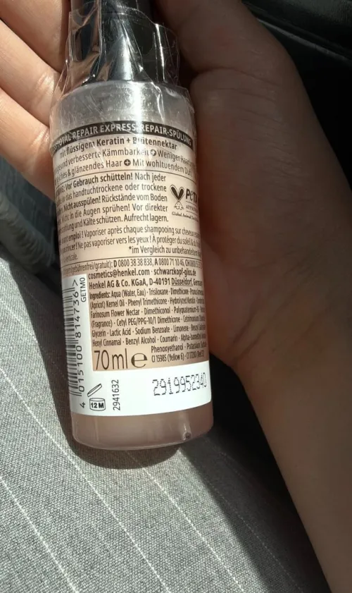 GLISS Apres shampoing et soin pour cheveux