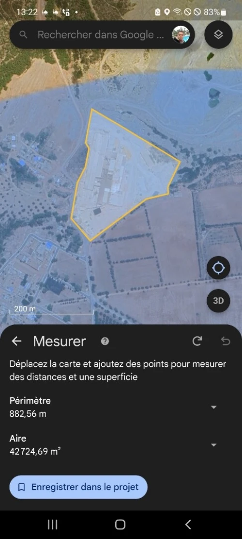 Vente Terrain Oran Sidi benyebka