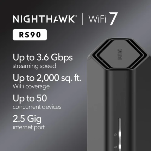 Routeur NETGEAR Nighthawk BE3600 WiFi 7 (RS90)