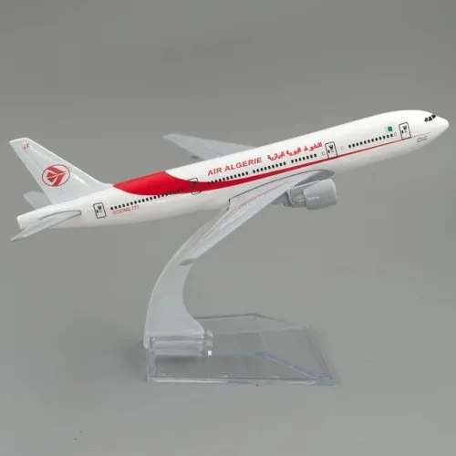 Modèle d'avion Air Algérie en Alliage Boeing 777 Décoratif à Collectionner