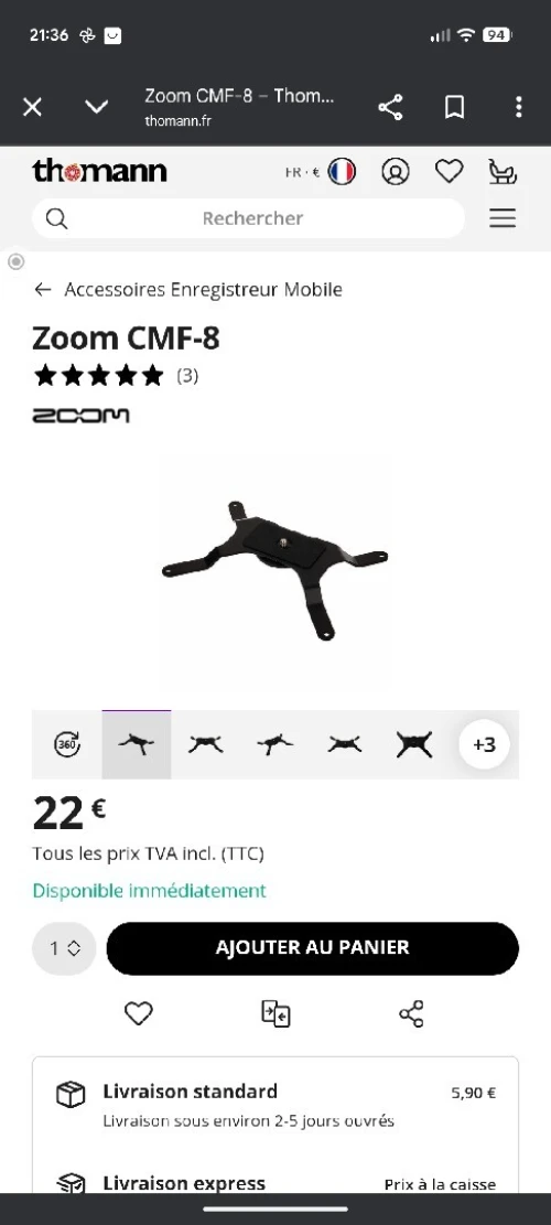 Zoom f8