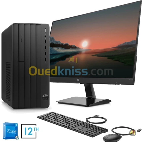 Desktop HP pro 290 G9 I5-12400/16Go/512 Go SSD/Intel UHD 770/Wifi 