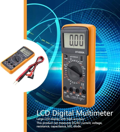 Multimètre numérique multi fonctions 