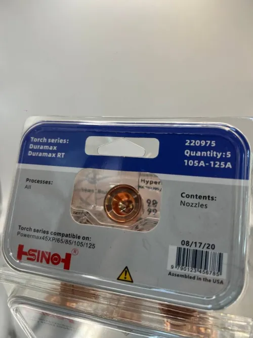 Hypertherm consommables 125A