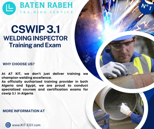 Formation & Certification Internationale en Inspection, Soudage, Levage et CND en Algérie