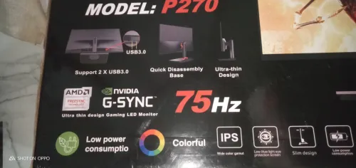 Ecran gamer 27 pousse