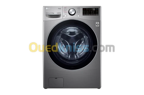 LG Lave-linge 15/8KG | 6 Motion Direct Drive | Moteur Direct Drive| TurboWash | AIDD
