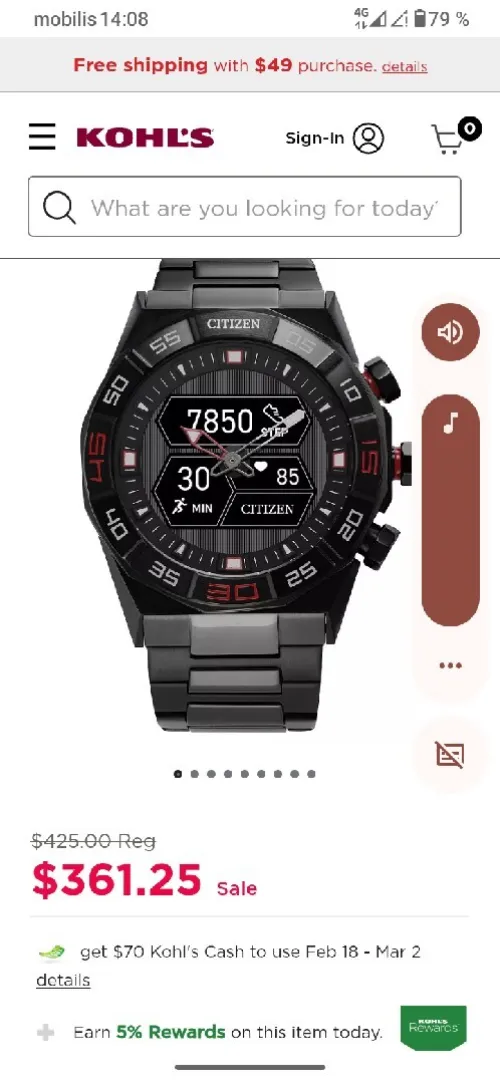 Citizen CZ smart 
