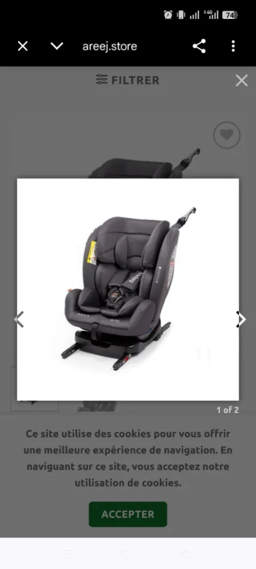 Siège auto ISOFIX
