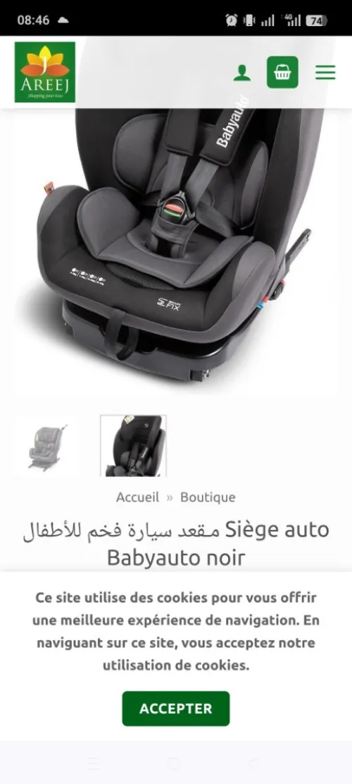 Siège auto ISOFIX