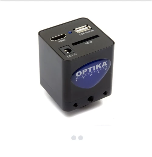 Microscope inversé OPTIKA Série IM + Caméra numérique