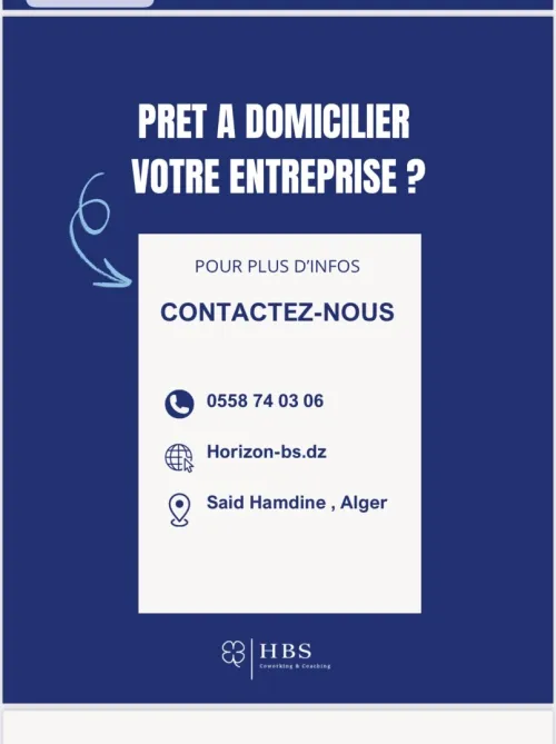 Location des bureaux / domiciliation d'entreprise / adresse commerciale / Coworking 