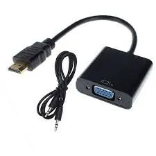 Adaptateur HDMI male To VGA Femlle plus Audio
