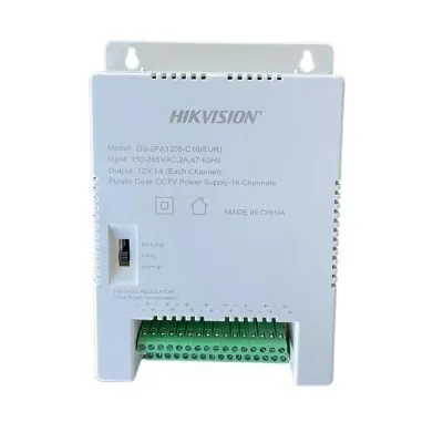 Bloc alimentation hikvision 4 8 et 16 sortie 