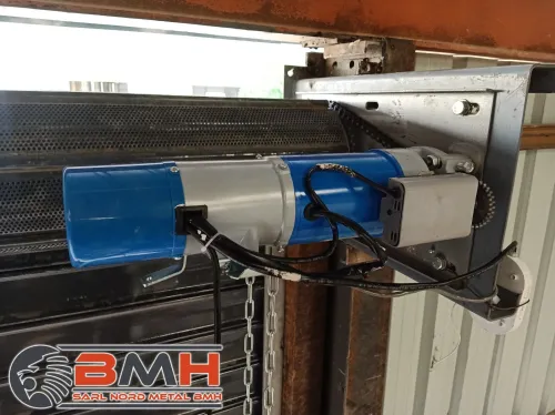 Fabrication et pose de rideaux métalliques manuels et motorisés SARL NORD METAL BMH