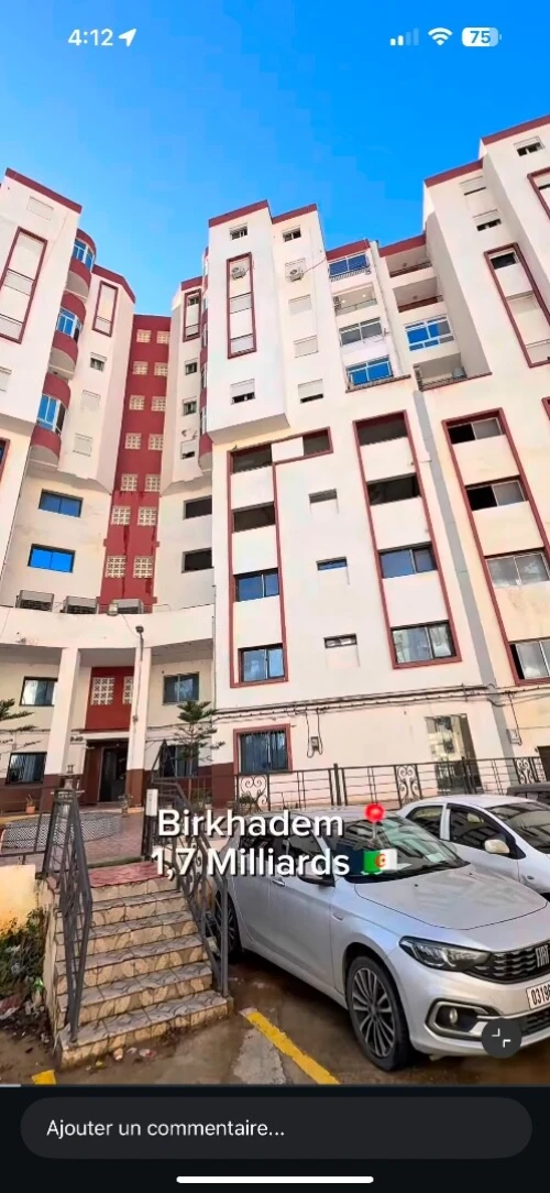 Vente Appartement F3 Alger Birkhadem