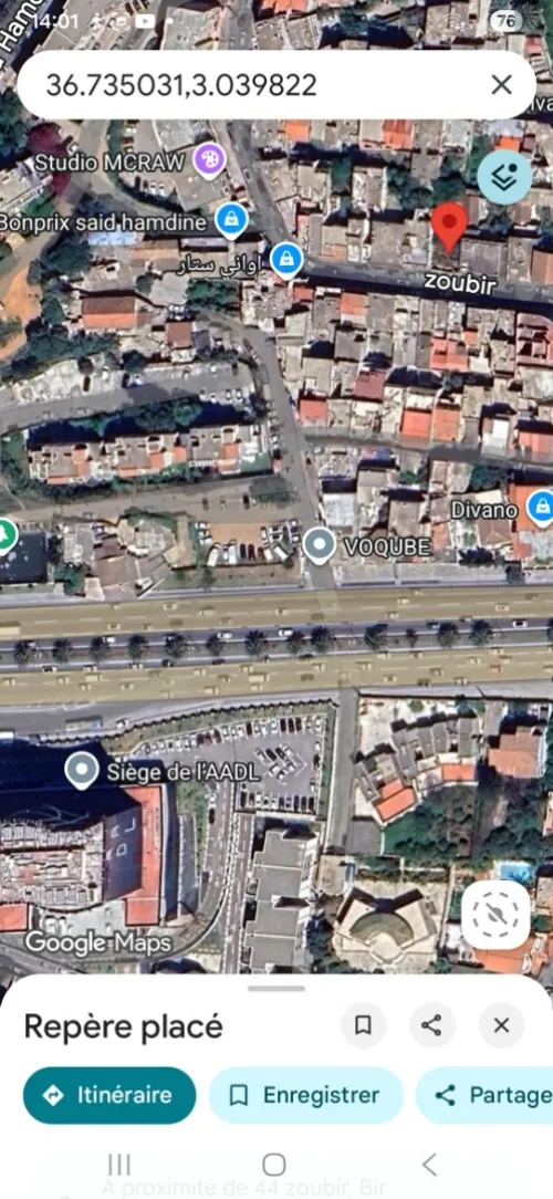 Vente Terrain Alger Bir mourad rais