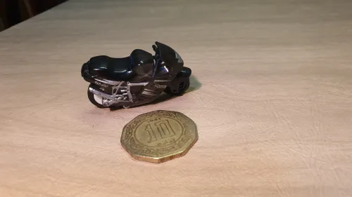 Moto miniature noir Xtreme Bike
