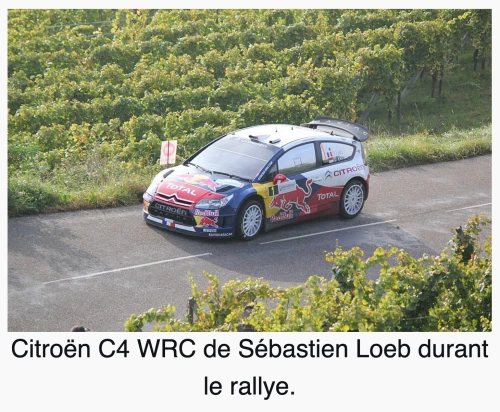 Voiture IXO de collection Citroen C4 WRC Rally de portugal 2010