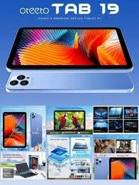 Tablette Oteeto TAB 19 /12GB RAM / 512GB -10.1"  Wifi 5G Android 15