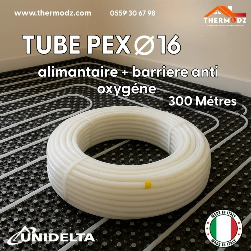 TUBE PEX D16 ALIMANTAIRE + BARRIERE ANTI OXYGENE