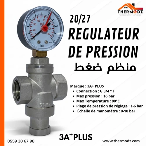 3A PLUS REGULATEUR DE PRESSION 20/27