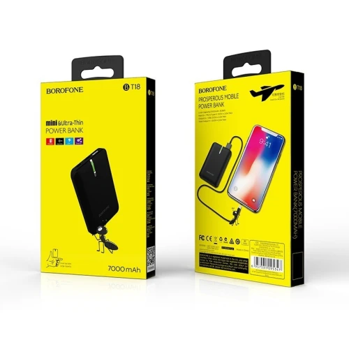 MINI POWERBANK BOROFONE 7000 mAH