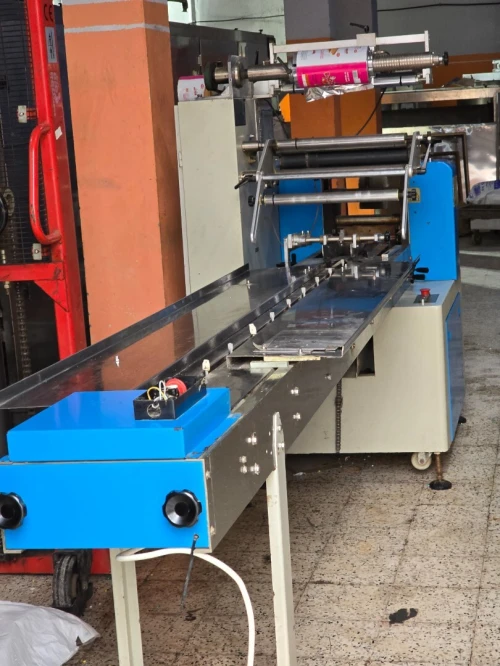 وصف Machine de conditionnement Flow pack 450