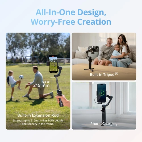 DJI OSMO MOBILE 8 Smartphone Stabilizer | Stabilisateur pour smartphone DJI Osmo Mobile 8