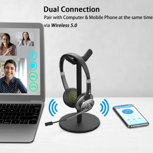Earbay Wireless Headset with Microphone | Casque sans fil Earbay avec microphone