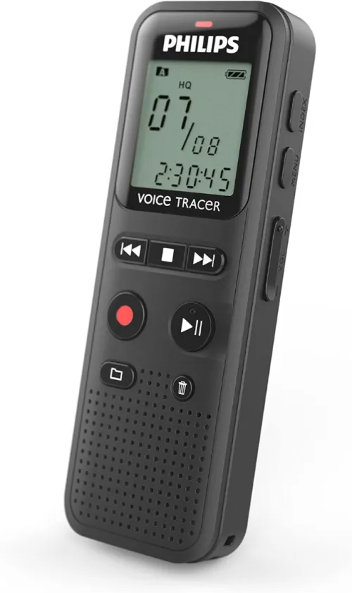 PHILIPS VoiceTracer Audio Recorder DVT1160 | Enregistreur vocal PHILIPS VoiceTracer DVT1160