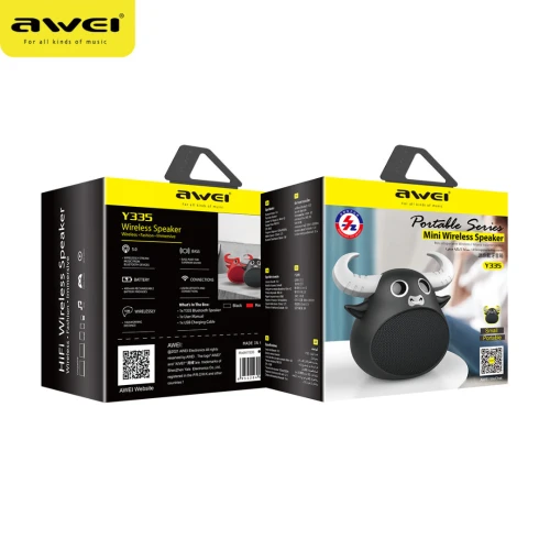 AWEI Y335 Portable Wireless Speaker | Mini Haut-parleur Sans Fil AWEI Y335