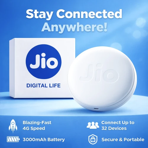 JIO JMR1040 Portable 4G Wi-Fi Hotspot | 4G للدار والرحلات ثمن هبال 5400دج مودام