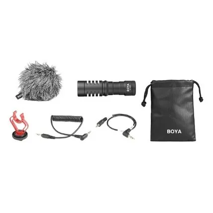 MICROPHONE COMPACT BOYA BY-MM1 JACK 3.5MM