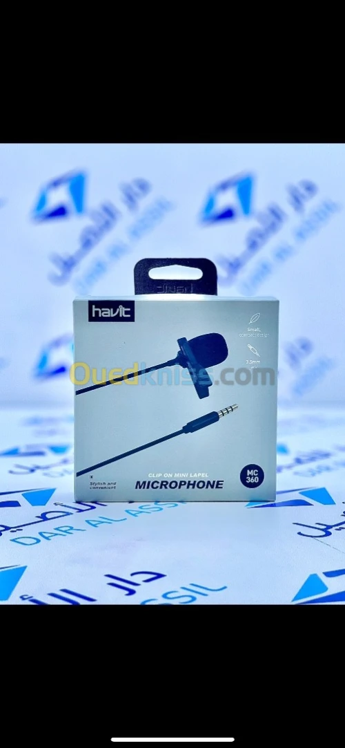 Havit Microphone cravate -3.5mm- MC360