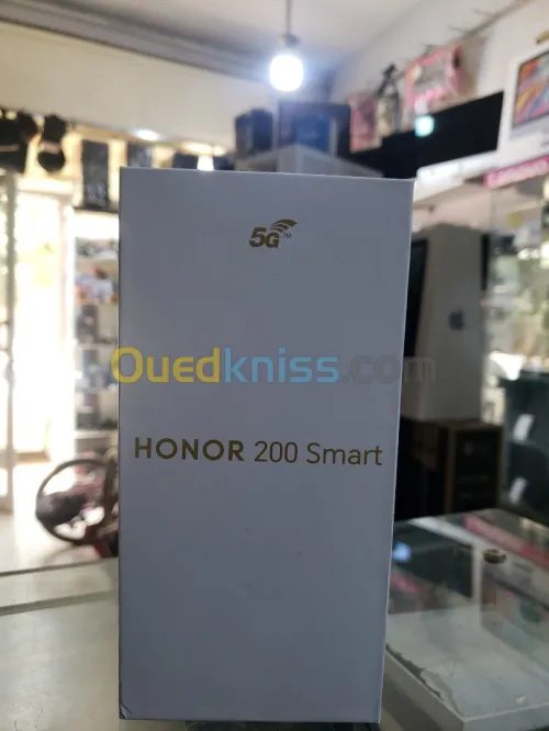 HONOR 200 Smart Smartphone 5G 4Go 256Go noir