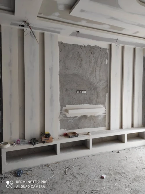 Faux plafond en placo platre