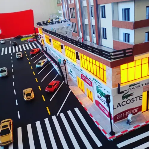 Maquette architecture et industriel 