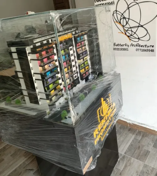 Maquette architecture et industriel 